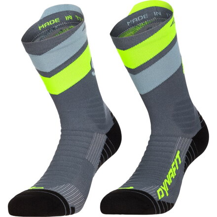 Ponožky Dynafit Ultra Crew 0722 cinder ULTRA YELLOW