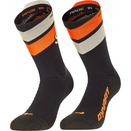 Ponožky Dynafit Ultra Crew 0911 black out ULTRA ORANGE 