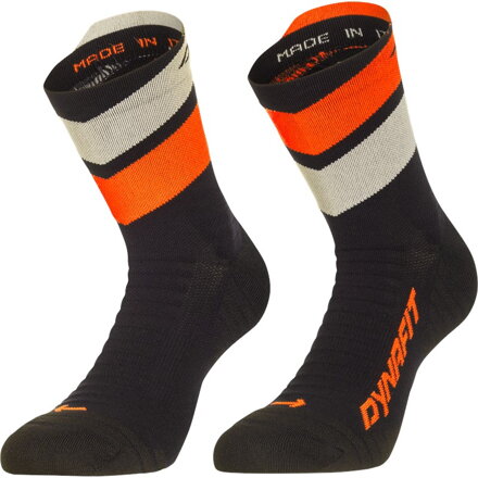 Ponožky Dynafit Ultra Mid 0911 black out ULTRA ORANGE