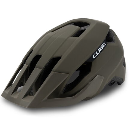 Prilba CUBE STRAY olive