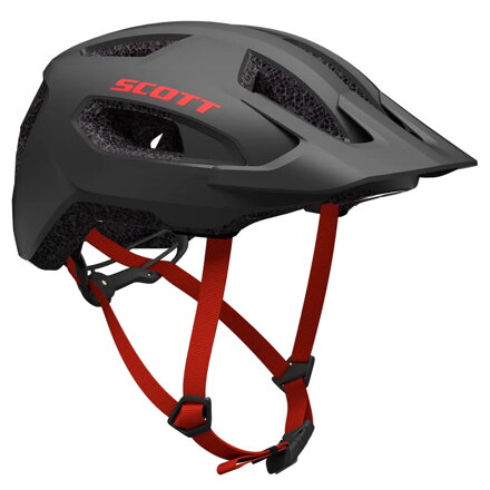 Prilba Scott Supra dark grey red