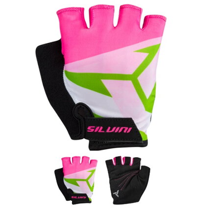 Rukavice Silvini Ose pink/neon