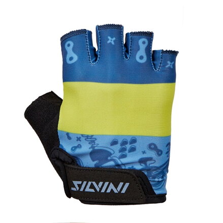 Rukavice Silvini Punta detské CA1438 black blue