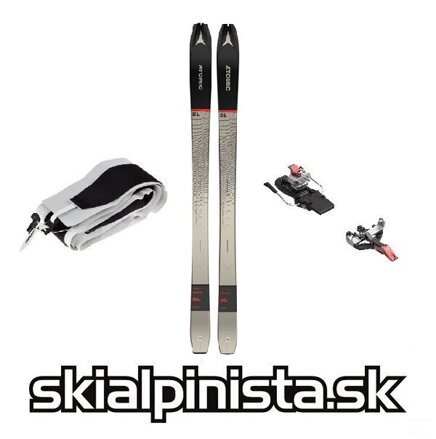 Skialpinistický set ATOMIC BACKLAND 80 SL +ATK CREST 10 + PÁSY
