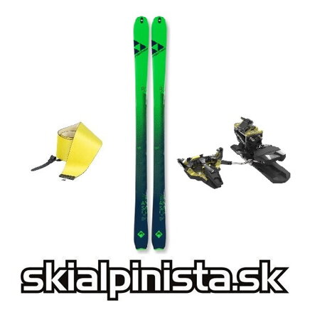 Skialpový set Fischer Transalp 82 Carbon  + Dynafit Radical + PÁSY