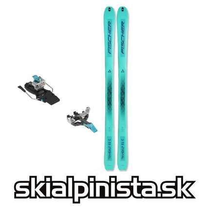 Dámsky skialpový set FISCHER TRANSALP 82 CARBON W s viazaním ATK CREST 8