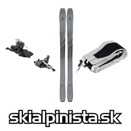 Skialpový set Atomic Backland 85 Gunmetal Black 2026