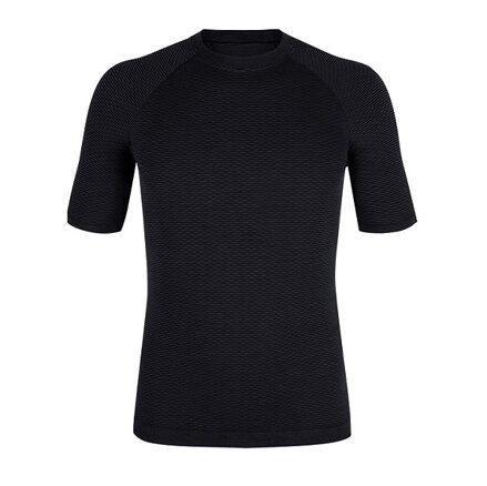 Pánske tričko Montura SEAMLESS MERINO 2 krátky rukáv čierne