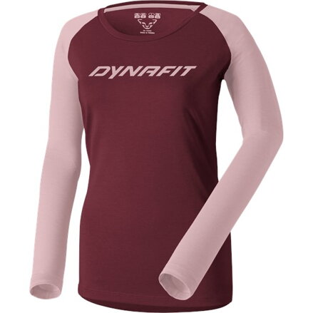 Dámske tričko Dynafit 24/7 W L/S 6561 burgundy 