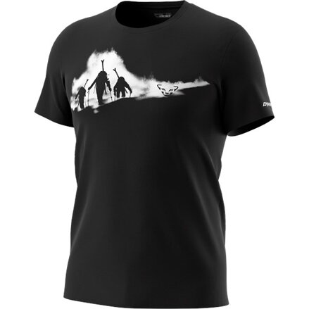 Pánske tričko Dynafit Graphic Cotton black out 0911