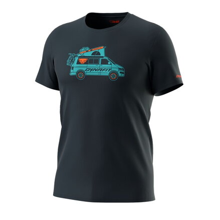 Pánske tričko Dynafit Graphic Cotton blueberry DYNAVAN 3017