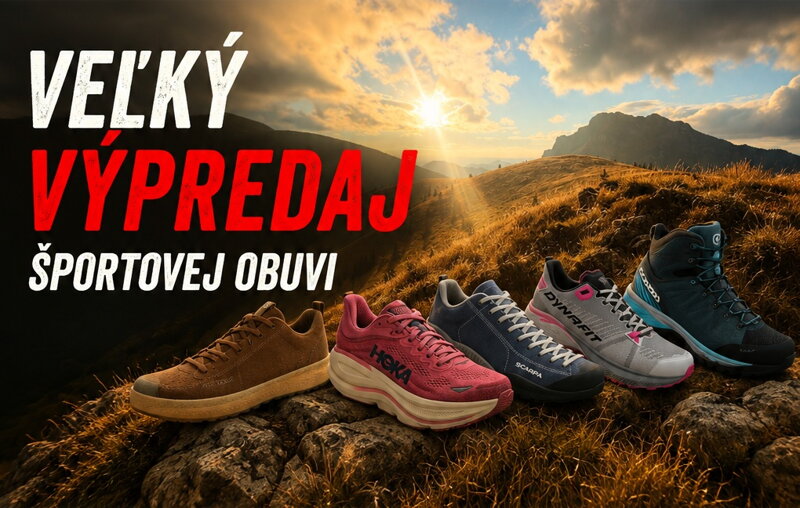 VEĽKÝ VÝPREDAJ ŠPORTOVEJ OBUVI