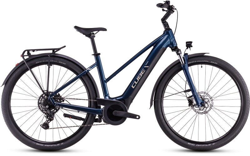 E-bicykel CUBE Touring Hybrid ONE 625 deepsea´n´chrome 2025 E-bicykel CUBE Touring Hybrid ONE 625 deepsea´n´chrome 2025
