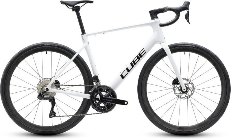 CUBE Attain C:62 SLX metallicwhite´n´black 2027