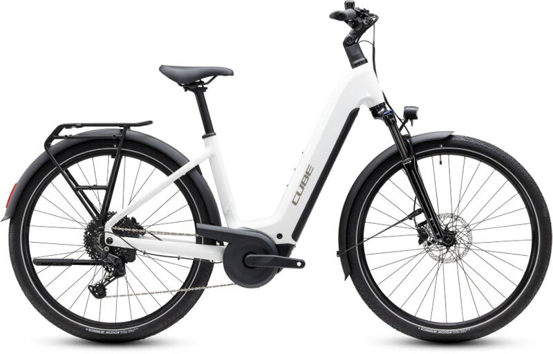 CUBE Touring Hybrid ONE 600 metallicwhite´n´chrome 2027