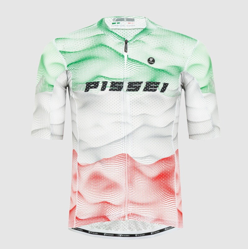 PISSEI Sanremo 3.0 Bianco Italia cyklistický dres