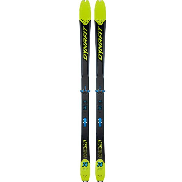 Lyže Dynafit Blacklight 74 lime yellow carbon black