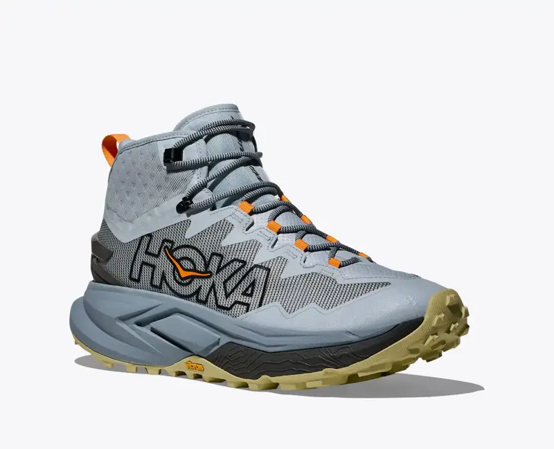 HOKA Mafate Hike pánska turistická obuv Mineral Blue / Turmeric