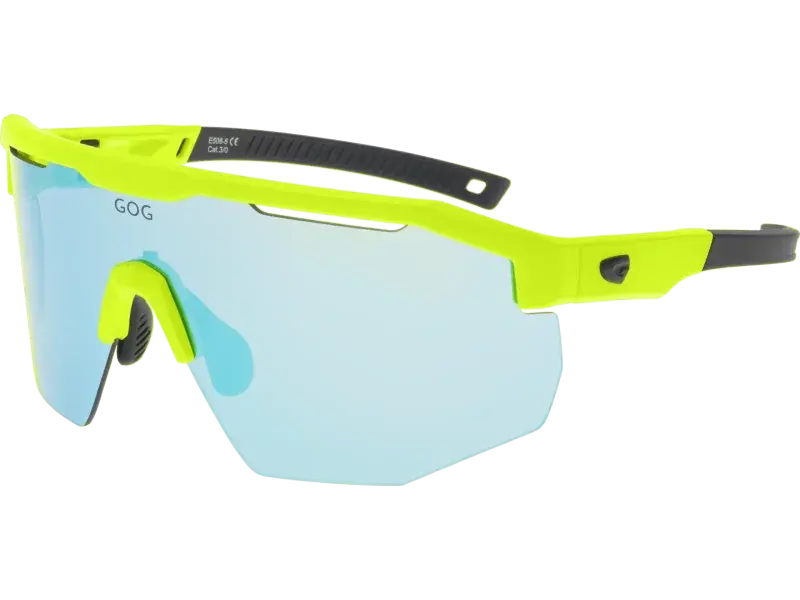 GOG Argo E506-5 matt neon green/black športové okuliare
