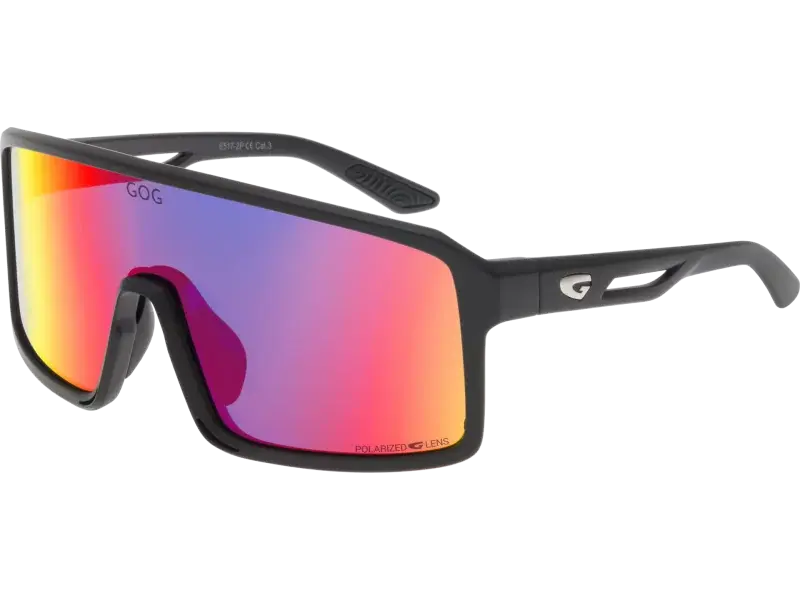 GOG RAGNAROK E517-2P matt black/red okuliare kat. 3