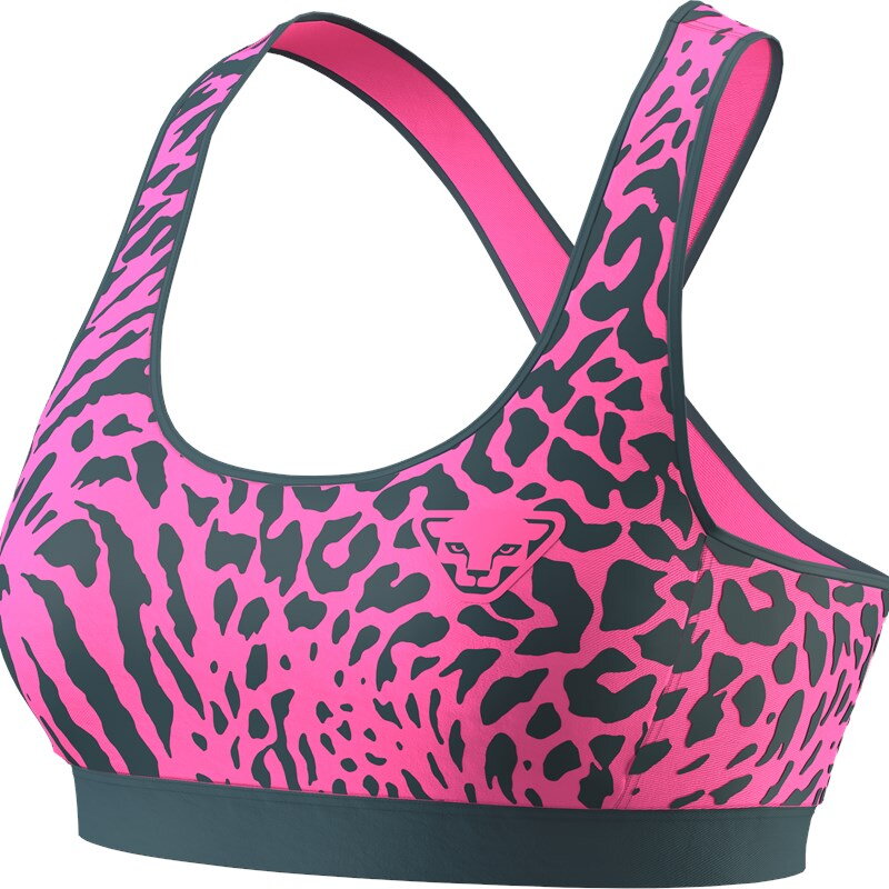 Podprsenka Dynafit Alpine Graphic Bra 6072 pink glo 