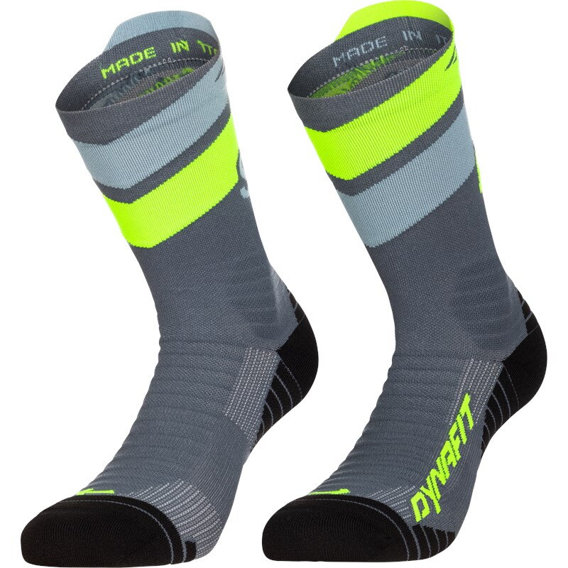 Ponožky Dynafit Ultra Crew 0722 cinder ULTRA YELLOW