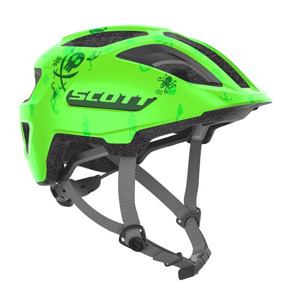 Prilba Scott Spunto Junior fluo green