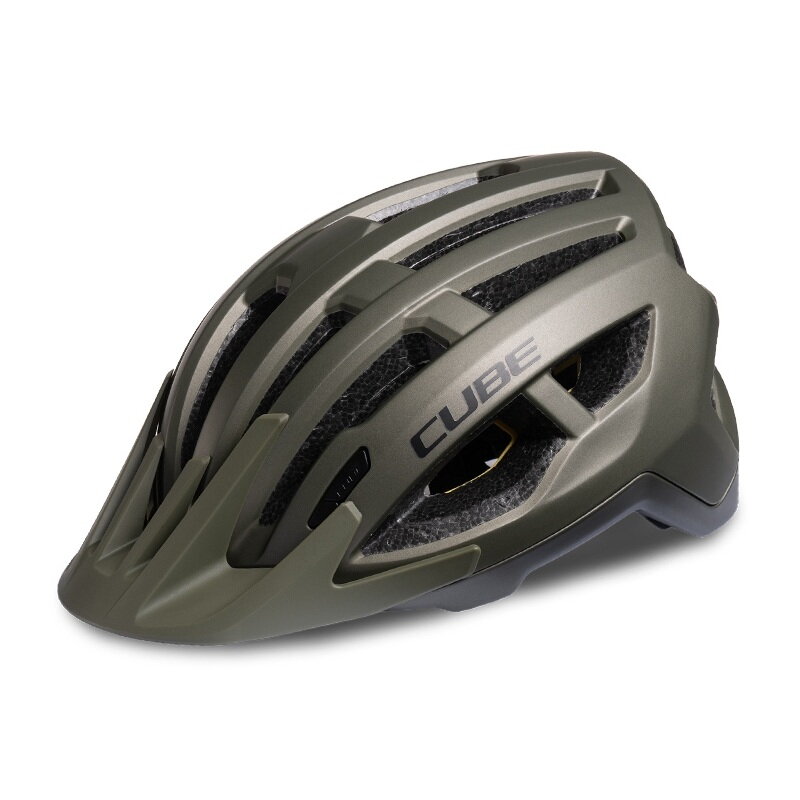 Prilba CUBE Offpath MIPS green TM
