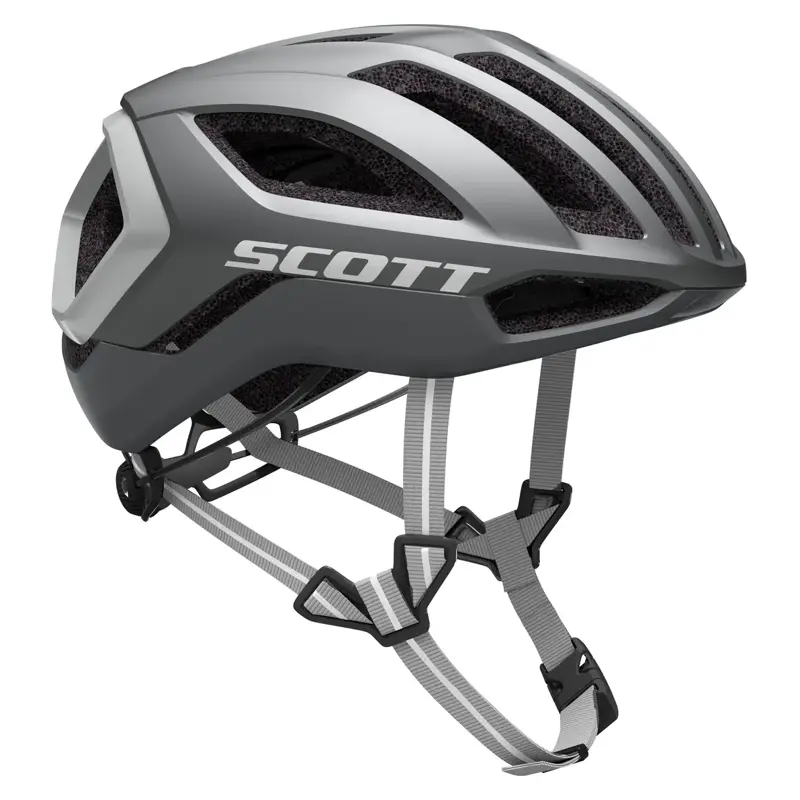 Prilba Scott Centric Plus dark silver/reflective grey