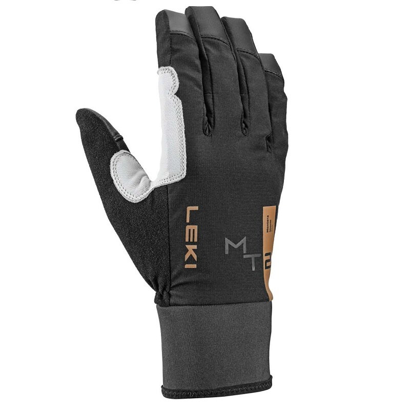 Rukavice Leki Montera Storm, blk-wht-brown