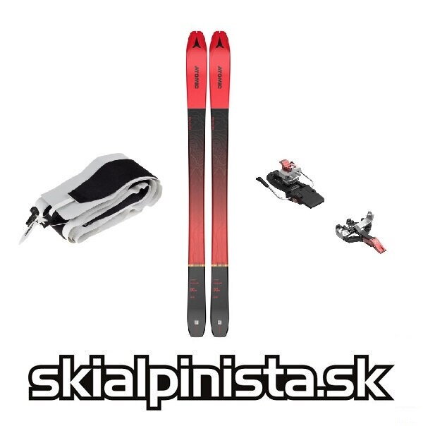 Skialpinistický set ATOMIC BACKLAND 80 SL red s viazaním ATK CREST a pásmi Skialpinistický set ATOMIC BACKLAND 80 SL red s viazaním ATK CREST a pásmi