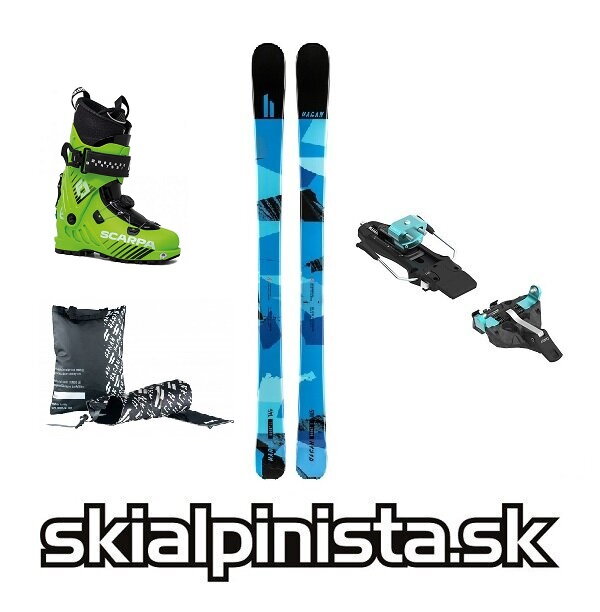 Detský skialpový set HAGAN Boost Jr + ATK CANDY 5 s lyžiarkami F1 Junior Detský skialpový set HAGAN Boost Jr + ATK CANDY 5 s lyžiarkami F1 Junior