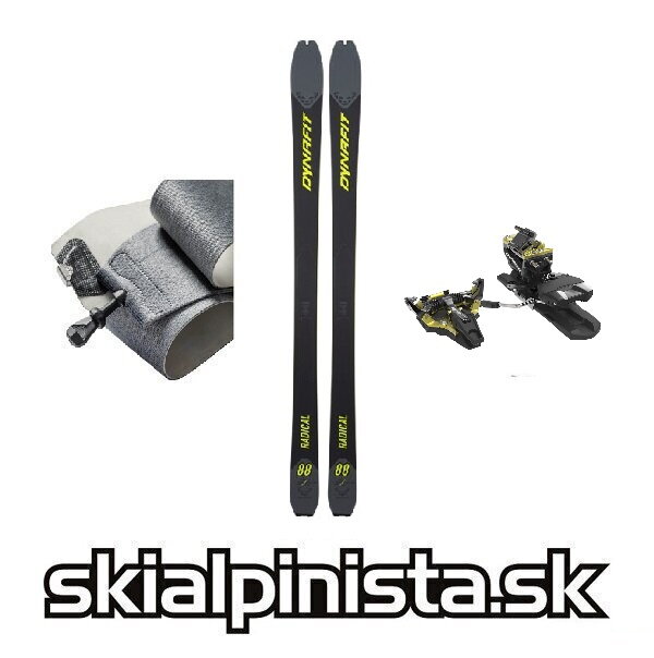 Skialpový set Dynafit Radical 88 + Dynafit Radical + PÁSY Skialpový set Dynafit Radical 88 + Dynafit Radical + PÁSY