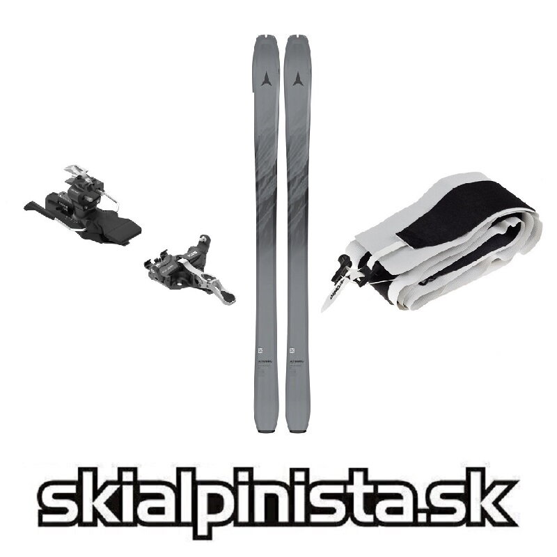 Skialpový set Atomic Backland 85 Gunmetal Black 2026