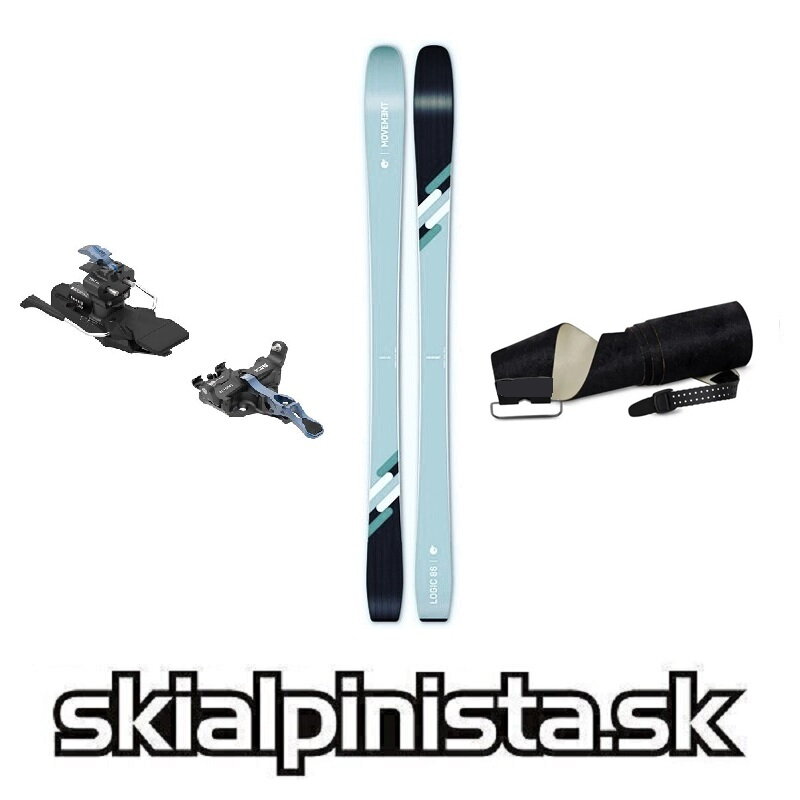 Skialpový set Movement Logic 86 +  ATK Crest 10  + pásy Movement