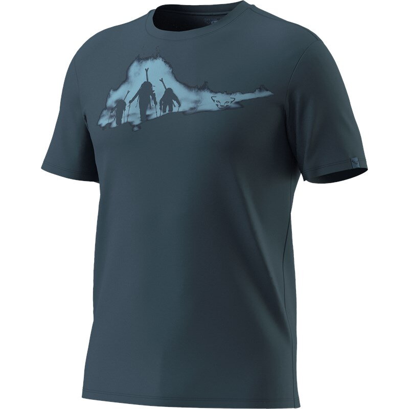 DYNAFIT Graphic Cotton cinder 0721 ASCENT pánske tričko