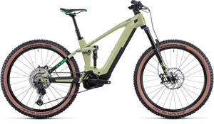 E-bicykel CUBE Stereo Hybrid 140 HPC SL 625 green´n´flashgreen 2022