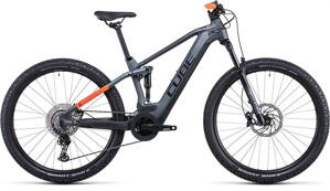 E-bicykel CUBE Stereo Hybrid 120 Pro 625 flashgrey/orange 2022